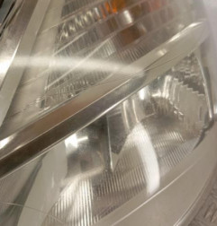 Optique avant principal gauche (feux)(phare) RENAULT MODUS Photo n°3
