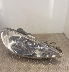 Optique avant principal gauche (feux)(phare) PEUGEOT 206 Photo n°3