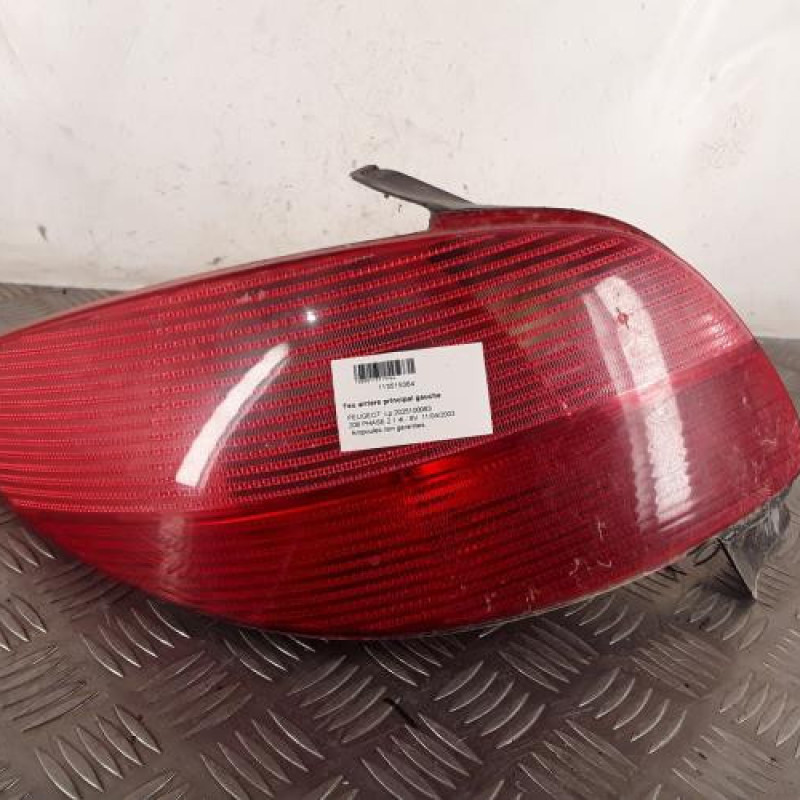 Feu arriere principal gauche (feux) PEUGEOT 206