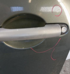 Porte avant gauche RENAULT MODUS