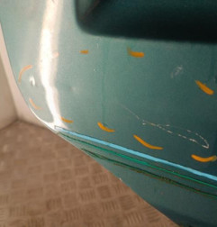 Porte arriere droit PEUGEOT 106 Photo n°3