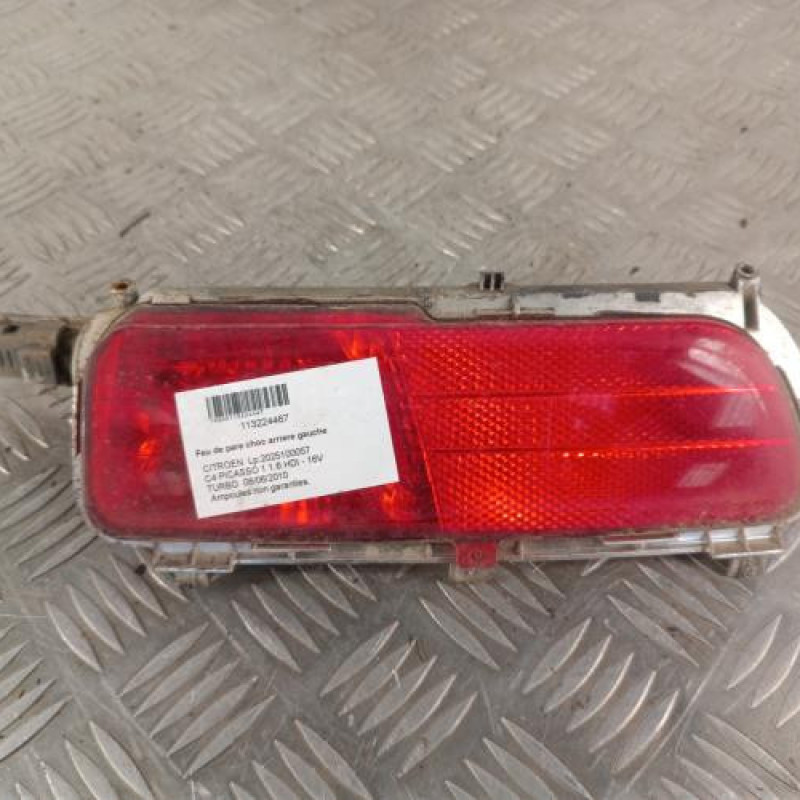 Feu de pare choc arriere gauche CITROEN C4 PICASSO 1 Feu de pare choc arriere gauche CITROEN C4 PICASSO 1