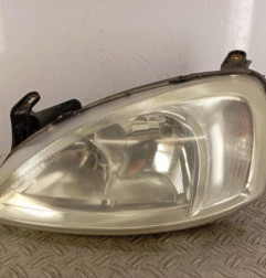 Optique avant principal gauche (feux)(phare) OPEL CORSA C Photo n°1