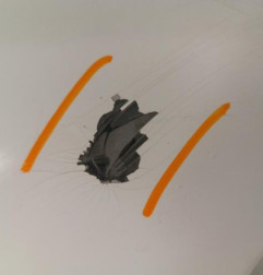 Pare choc arriere CITROEN C3 2