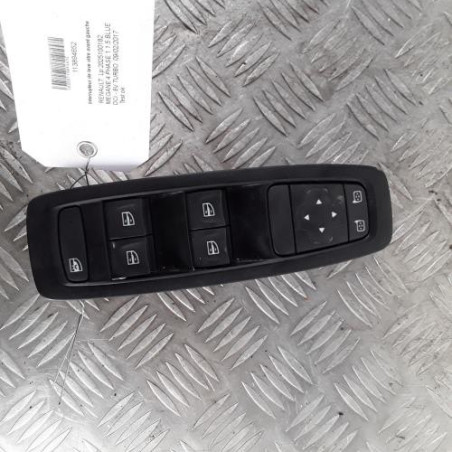 Interrupteur de leve vitre avant gauche RENAULT MEGANE 4 Photo n°1