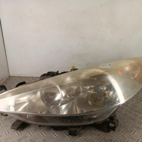 Optique avant principal gauche (feux)(phare) PEUGEOT 207 Photo n°1