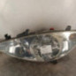 Optique avant principal gauche (feux)(phare) PEUGEOT 307