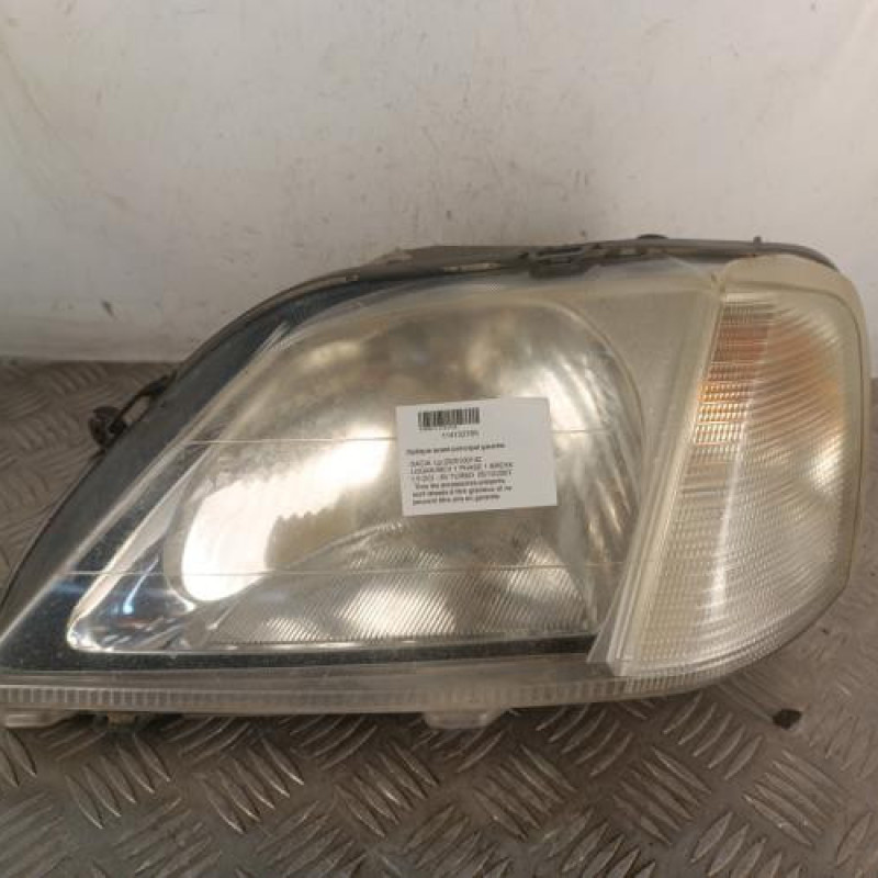 Optique avant principal gauche (feux)(phare) DACIA LOGAN MCV 1