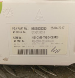 Compteur PEUGEOT 308 2 SW Photo n°6