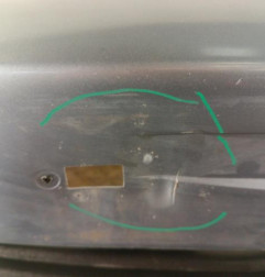 Pare choc avant OPEL ASTRA H Photo n°5