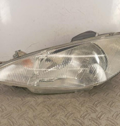 Optique avant principal gauche (feux)(phare) PEUGEOT 206 Photo n°1