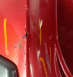 Pare choc arriere RENAULT MODUS Photo n°4