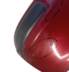 Pare choc arriere NISSAN MICRA 2 Photo n°5