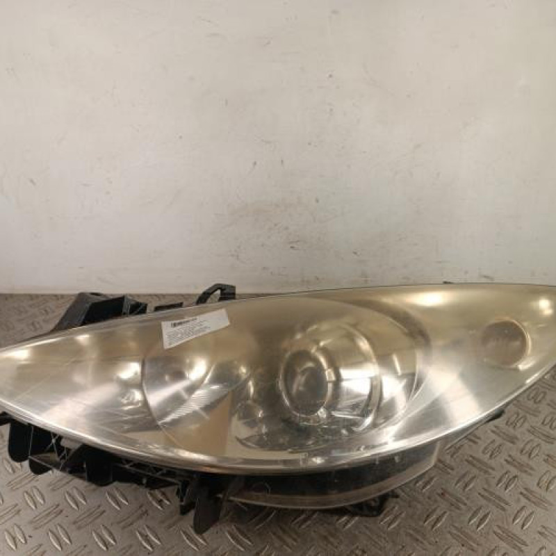 Optique avant principal gauche (feux)(phare) PEUGEOT 307