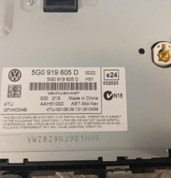 Afficheur VOLKSWAGEN GOLF 7