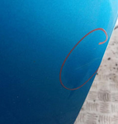 Porte arriere gauche CITROEN C3 PICASSO Photo n°3