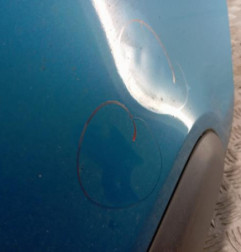 Porte avant droit CITROEN C3 PICASSO Photo n°3