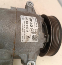 Compresseur clim VOLKSWAGEN GOLF 6 Photo n°3