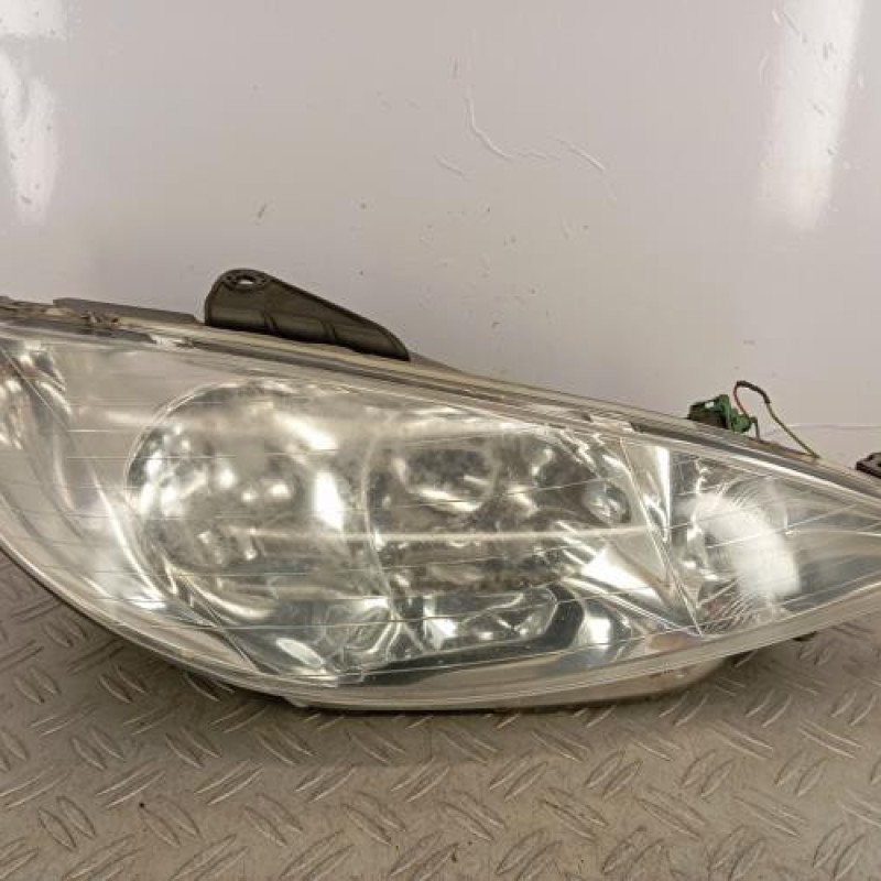 Optique avant principal droit (feux)(phare) PEUGEOT 206