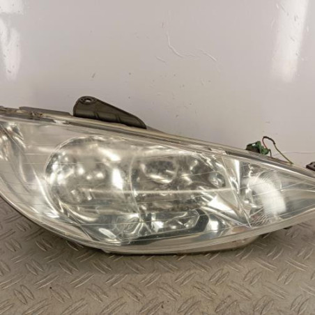 Optique avant principal droit (feux)(phare) PEUGEOT 206 Photo n°1