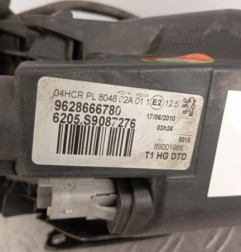 Optique avant principal droit (feux)(phare) PEUGEOT 206 Photo n°7