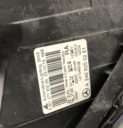 Optique avant principal droit (feux)(phare) MERCEDES CLASSE B 246 Photo n°3