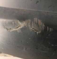 Pare choc arriere BMW X3 E83 Photo n°3