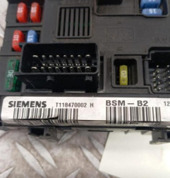 Boitier servitude moteur (BSM) PEUGEOT 206 Photo n°4