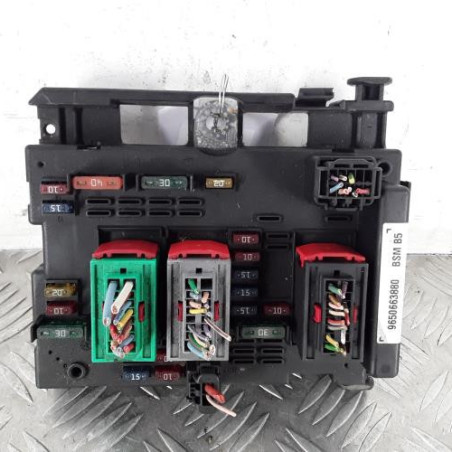 Boitier servitude moteur (BSM) PEUGEOT 307 Photo n°1