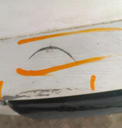 Pare choc avant PEUGEOT 406 Photo n°6