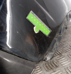 Pare choc arriere HONDA CIVIC 8