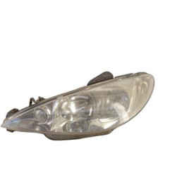 Optique avant principal gauche (feux)(phare) PEUGEOT 206 Photo n°1