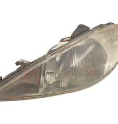 Optique avant principal gauche (feux)(phare) PEUGEOT 206 Photo n°1