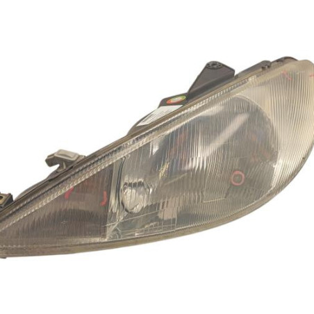 Optique avant principal gauche (feux)(phare) PEUGEOT 206 Photo n°1