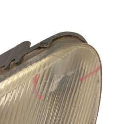 Optique avant principal gauche (feux)(phare) PEUGEOT 206