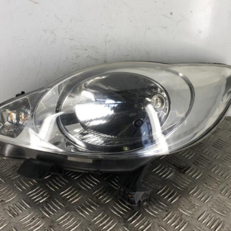 Optique avant principal gauche (feux)(phare) PEUGEOT 107 Photo n°1