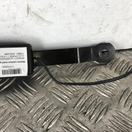Attache ceinture avant gauche RENAULT CLIO 3 Photo n°1