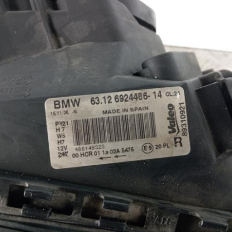 Optique avant principal droit (feux)(phare) BMW SERIE 1 E87