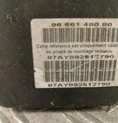 Bloc ABS (freins anti-blocage) PEUGEOT 407 Photo n°3