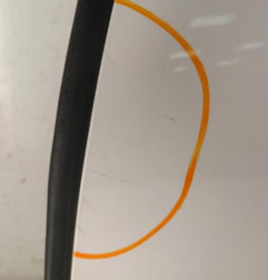 Porte arriere gauche PEUGEOT 308 2 Photo n°5