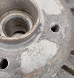 Tambour arriere droit RENAULT CLIO 4 Photo n°3