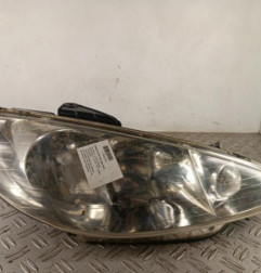 Optique avant principal droit (feux)(phare) PEUGEOT 206 Photo n°1