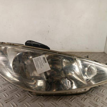 Optique avant principal droit (feux)(phare) PEUGEOT 206 Photo n°1