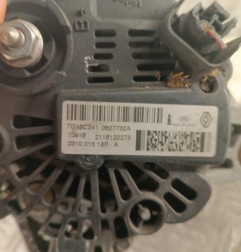 Alternateur RENAULT CLIO 4 Photo n°3