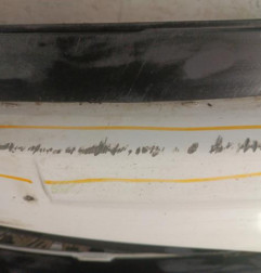 Pare choc avant PEUGEOT 206 Photo n°4