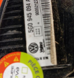 Feu arriere secondaire droit (feux) VOLKSWAGEN GOLF 7 Photo n°3