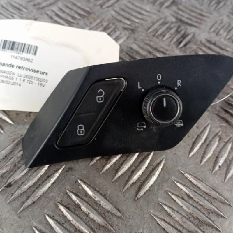 Commande retroviseurs VOLKSWAGEN GOLF 7