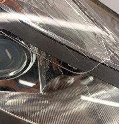 Optique avant principal droit (feux)(phare) RENAULT CLIO 3 Photo n°4