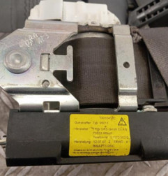 Ceinture avant gauche RENAULT CLIO 3 Photo n°6