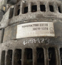 Alternateur TOYOTA VERSO-S Photo n°4